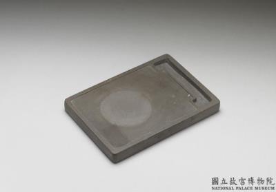 图片[2]-Songhua rectangular purple inkstone, Qing dynasty, Qianlong reign (1736-1795)-China Archive